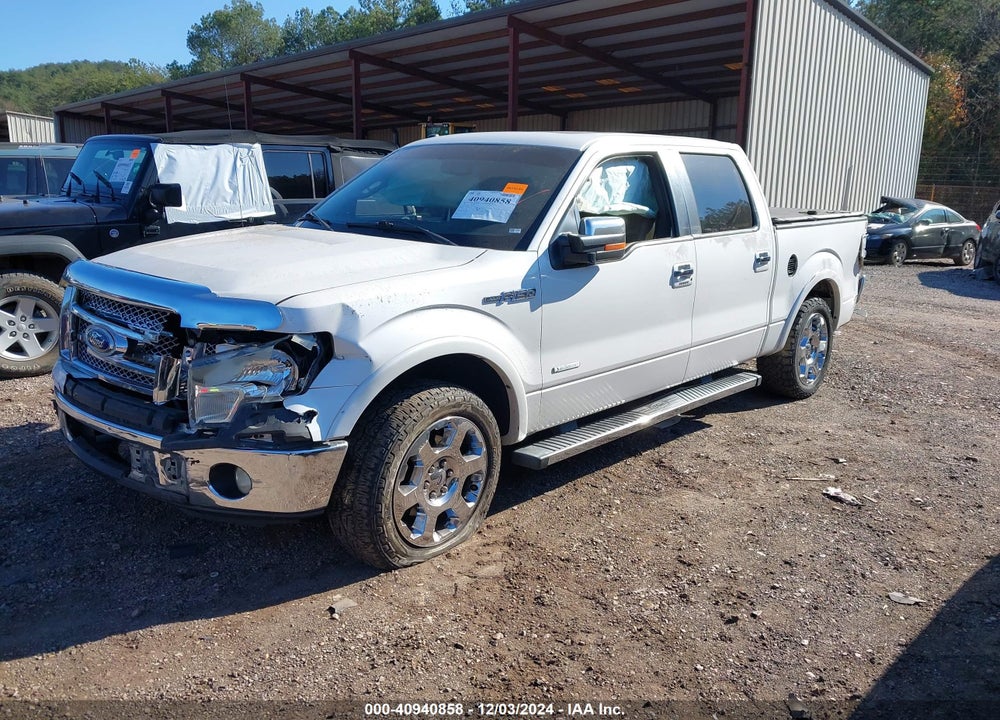 2012 FORD F-150 LARIAT VIN: 1FTFW1CT9CKD01931