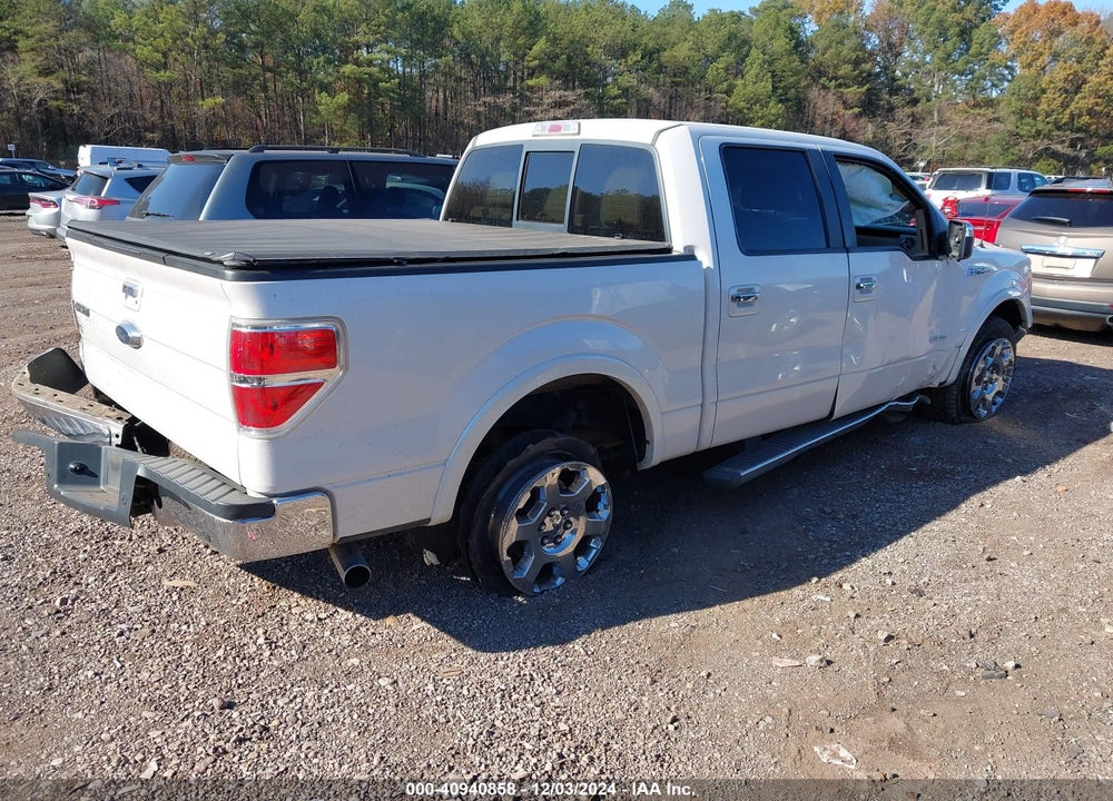 2012 FORD F-150 LARIAT VIN: 1FTFW1CT9CKD01931