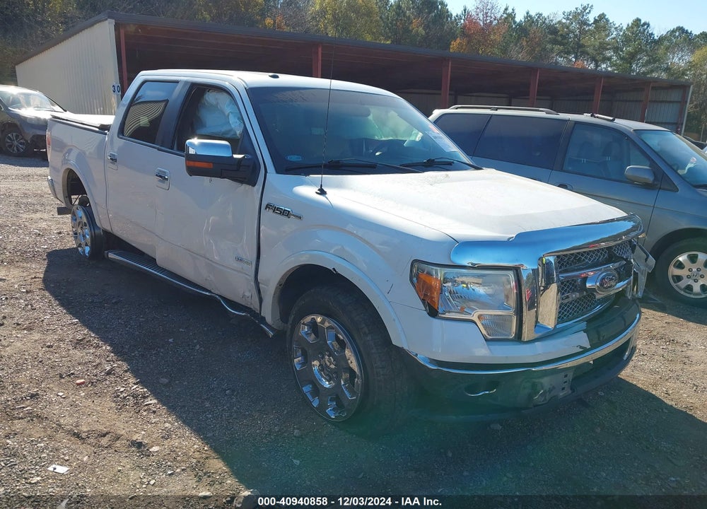 2012 FORD F-150 LARIAT VIN: 1FTFW1CT9CKD01931