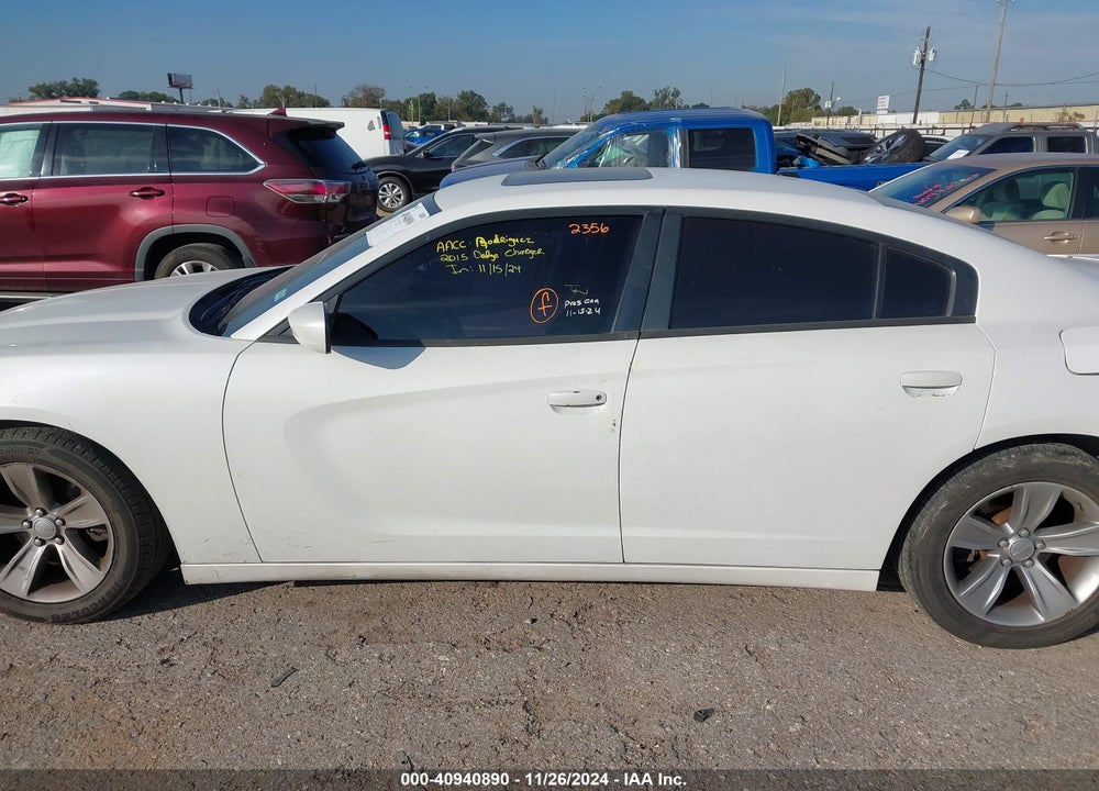 2015 DODGE CHARGER VIN: 2C3CDXBG3FH897800