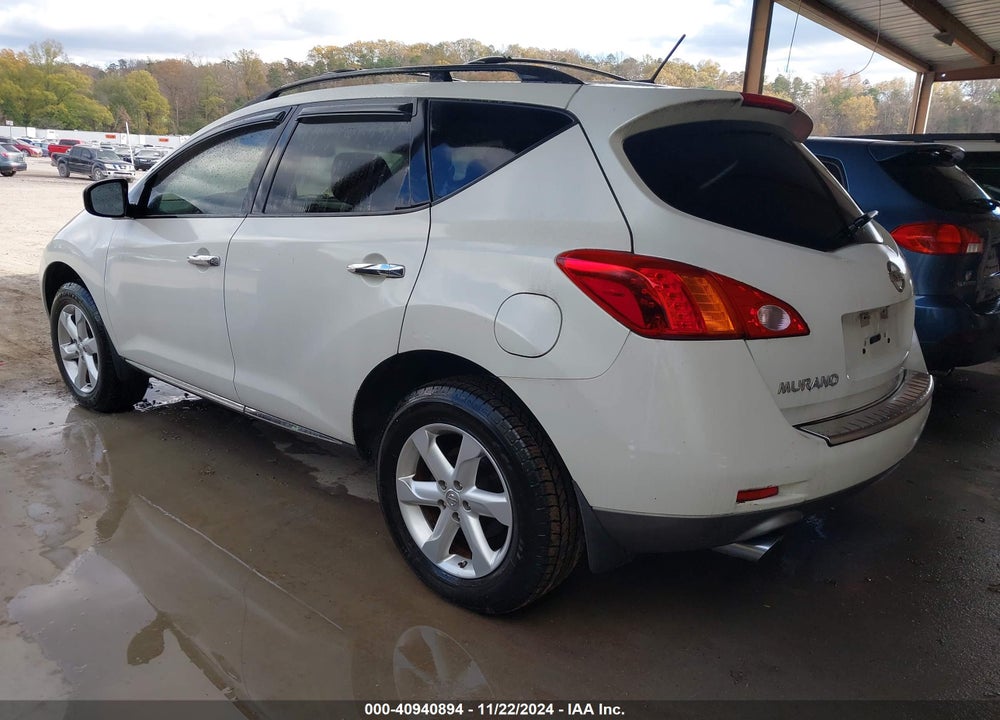 2010 NISSAN MURANO SL VIN: JN8AZ1MU5AW008319