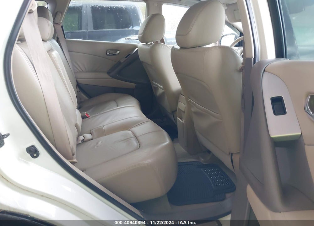 2010 NISSAN MURANO SL VIN: JN8AZ1MU5AW008319