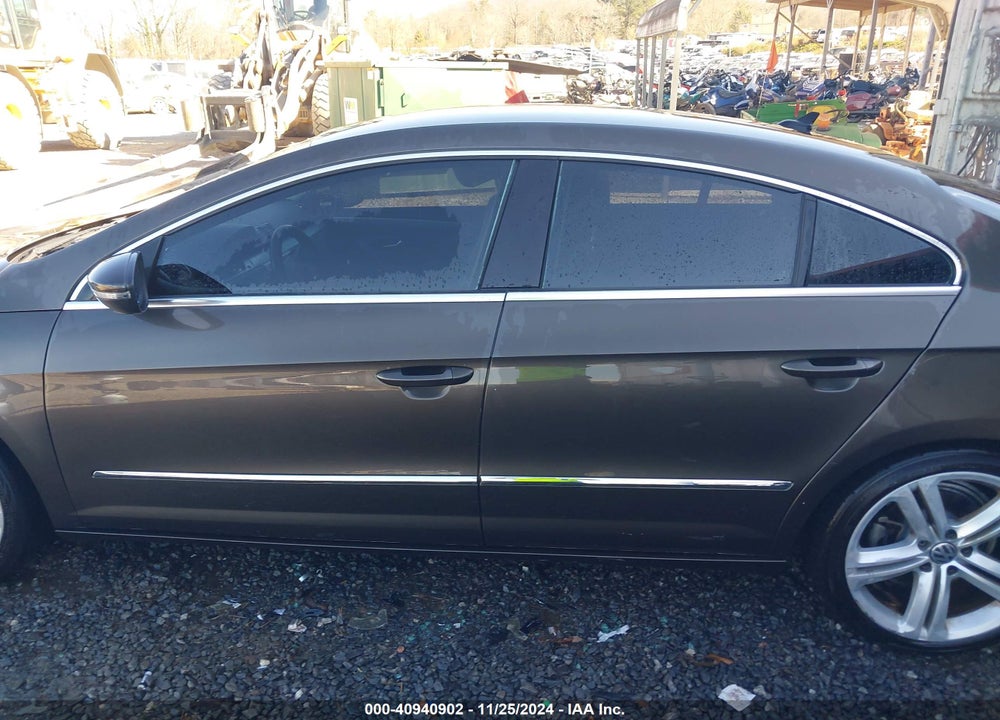 2014 VOLKSWAGEN CC 2.0T R-LINE VIN: WVWBN7ANXEE503252