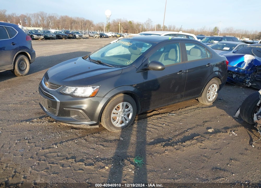 2017 CHEVROLET SONIC VIN: 1G1JB5SG6H4136409