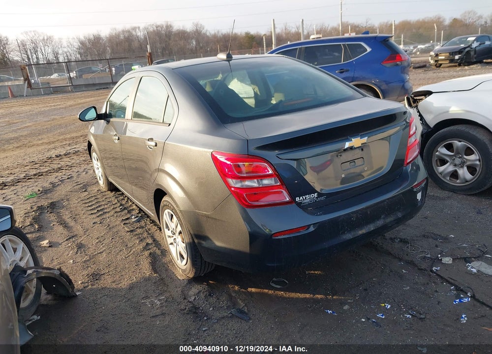 2017 CHEVROLET SONIC VIN: 1G1JB5SG6H4136409