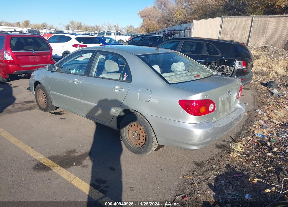 2003 TOYOTA COROLLA LE VIN: JTDBR32E832014780