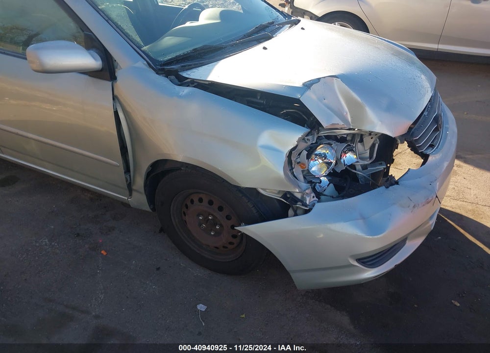 2003 TOYOTA COROLLA LE VIN: JTDBR32E832014780