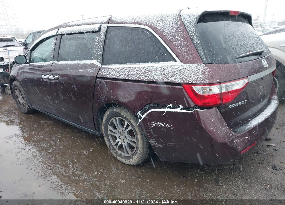 2011 HONDA ODYSSEY EX-L VIN: 5FNRL5H60BB042905