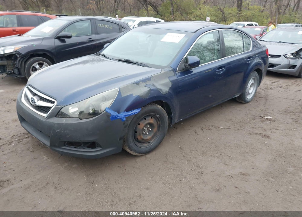 2011 SUBARU LEGACY 2.5I VIN: 4S3BMCA60B3264127