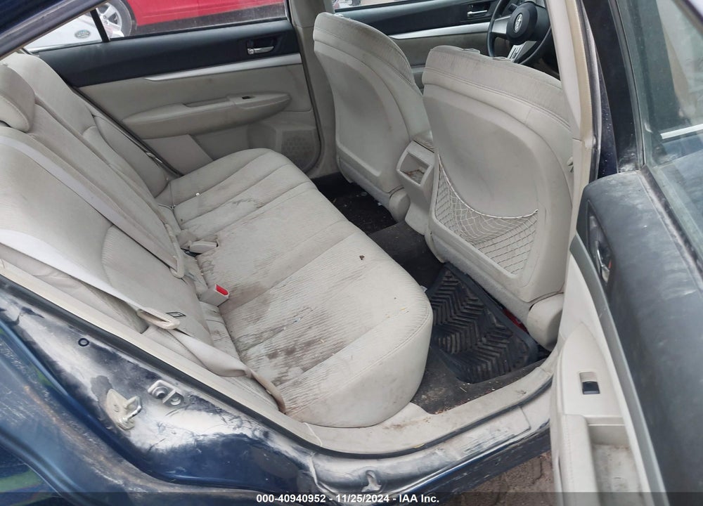 2011 SUBARU LEGACY 2.5I VIN: 4S3BMCA60B3264127