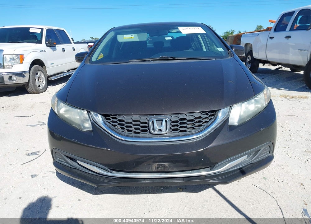2014 HONDA CIVIC LX VIN: 2HGFB2F50EH510694