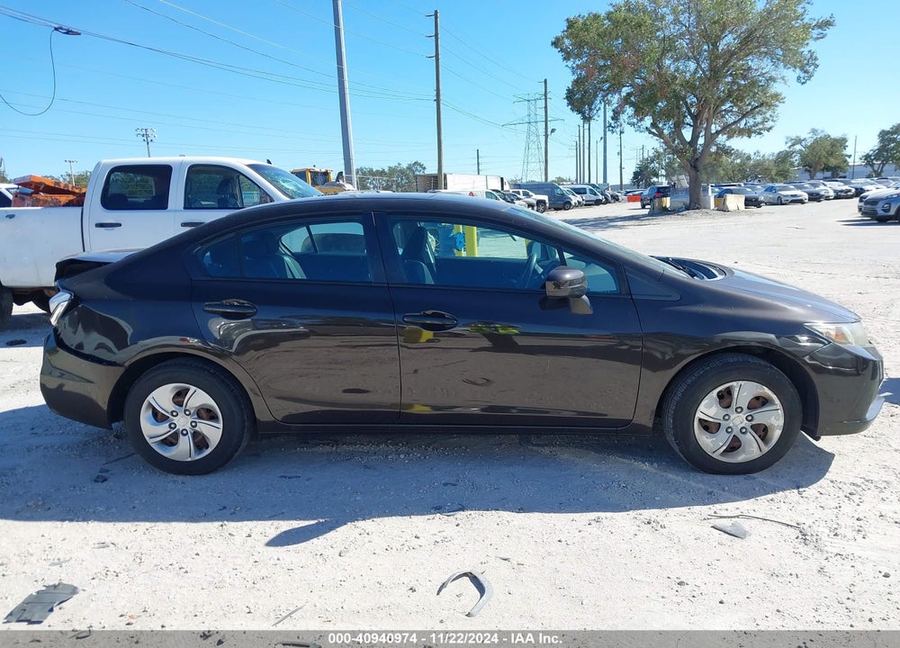 2014 HONDA CIVIC LX VIN: 2HGFB2F50EH510694