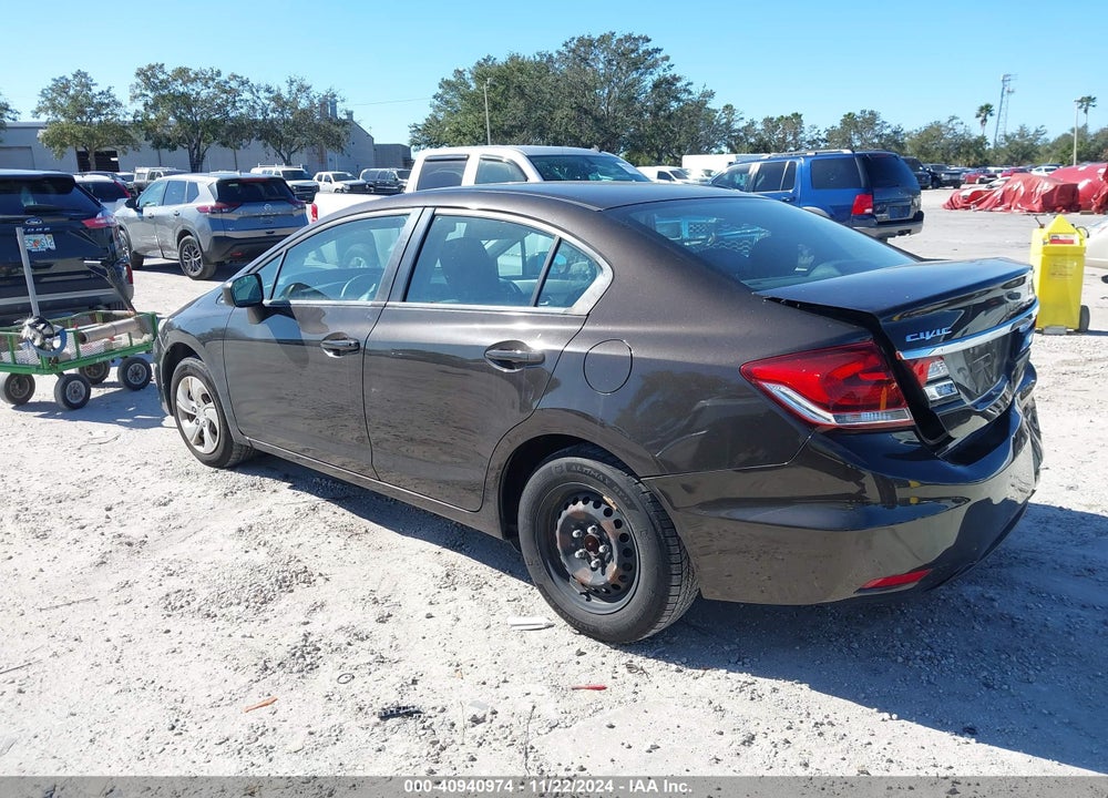 2014 HONDA CIVIC LX VIN: 2HGFB2F50EH510694