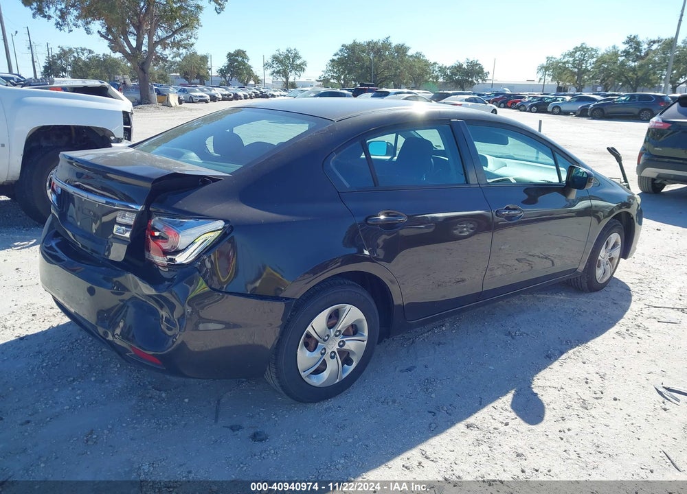 2014 HONDA CIVIC LX VIN: 2HGFB2F50EH510694