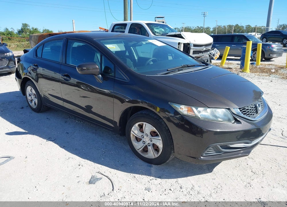 2014 HONDA CIVIC LX VIN: 2HGFB2F50EH510694