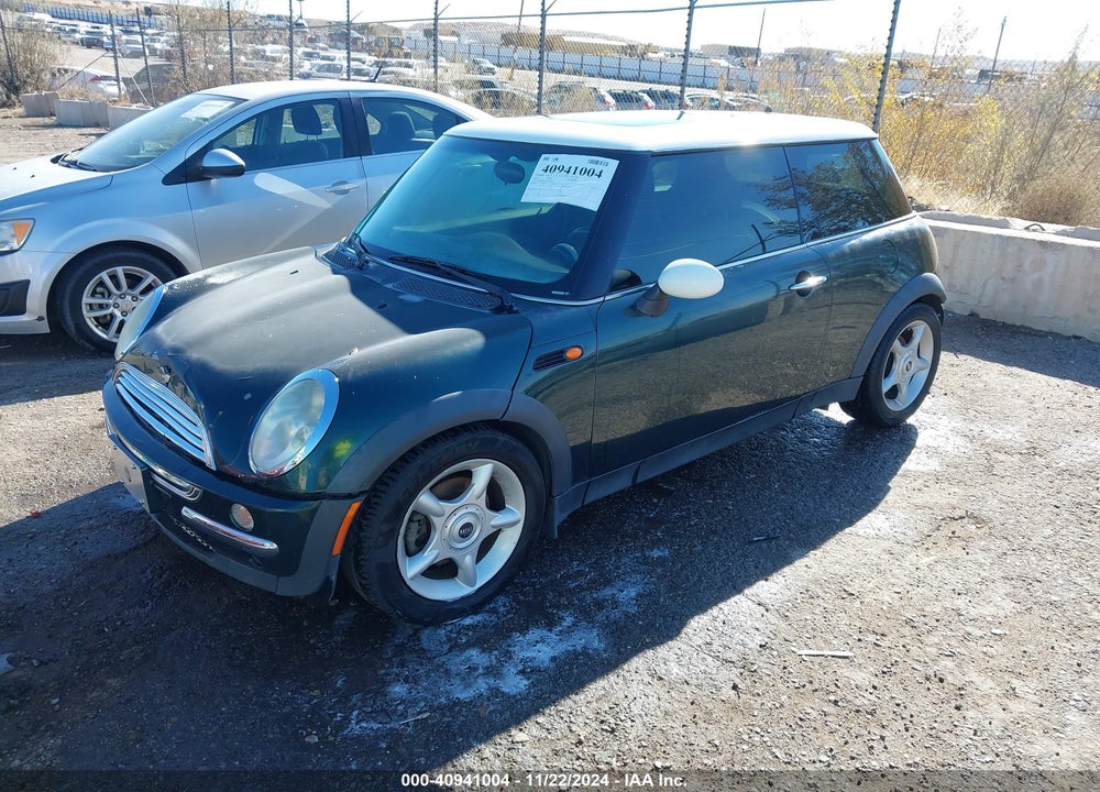 2004 MINI COOPER VIN: WMWRC33474TJ54608