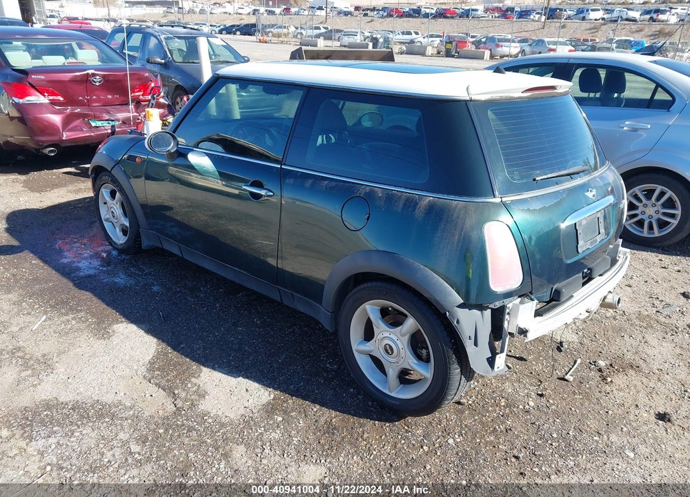 2004 MINI COOPER VIN: WMWRC33474TJ54608