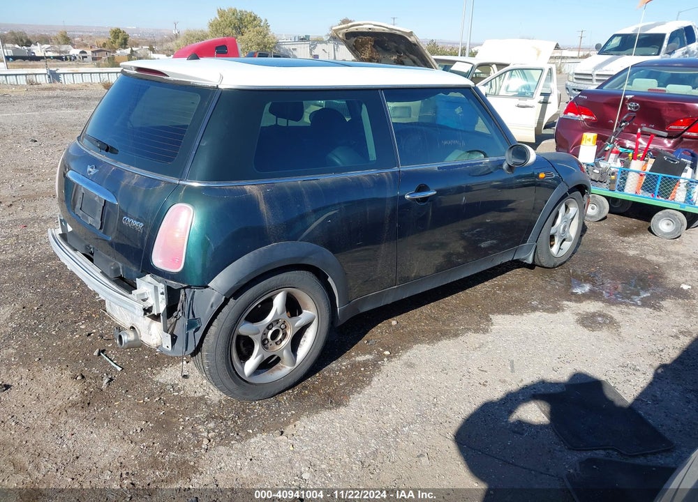 2004 MINI COOPER VIN: WMWRC33474TJ54608