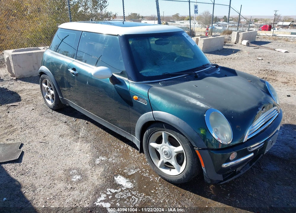 2004 MINI COOPER VIN: WMWRC33474TJ54608