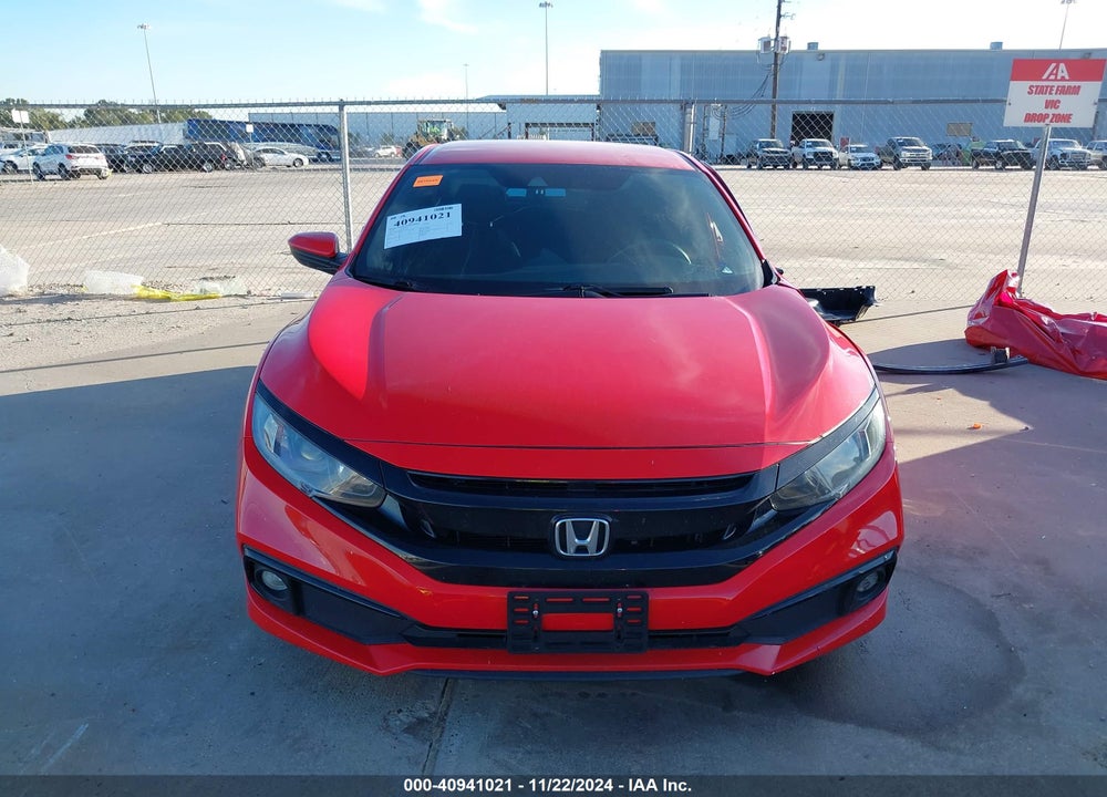 2019 HONDA CIVIC SPORT VIN: 2HGFC2F87KH593821