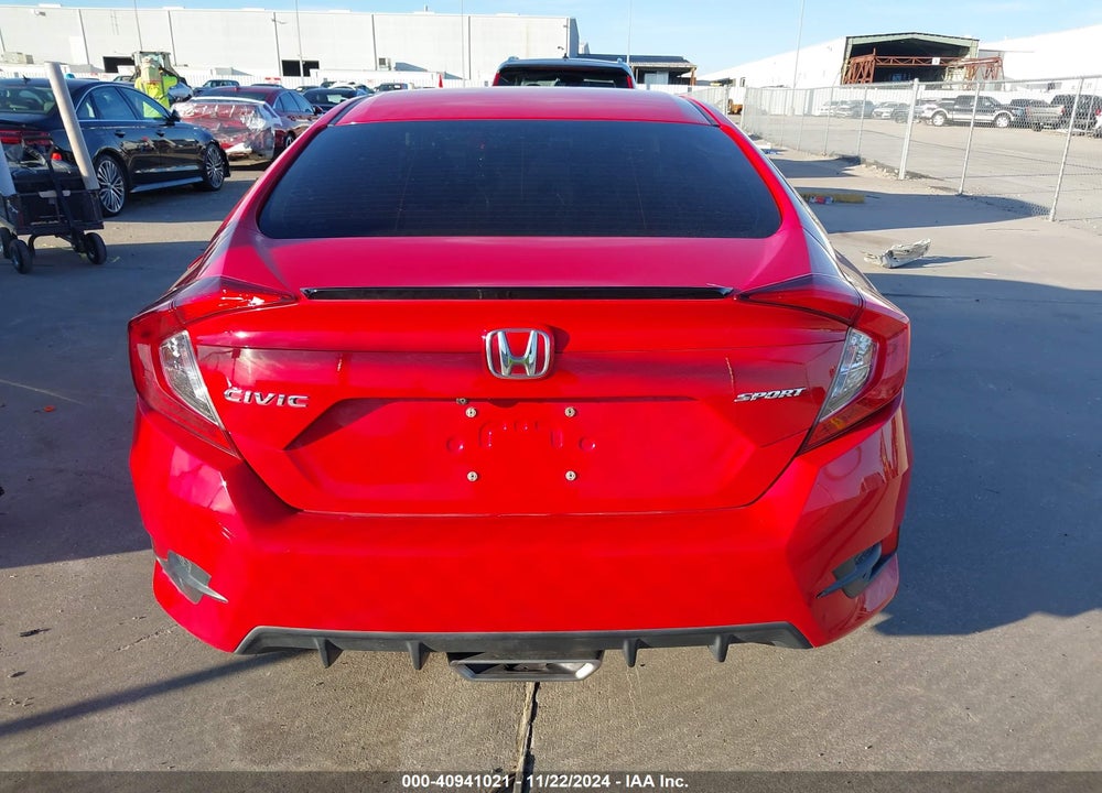 2019 HONDA CIVIC SPORT VIN: 2HGFC2F87KH593821
