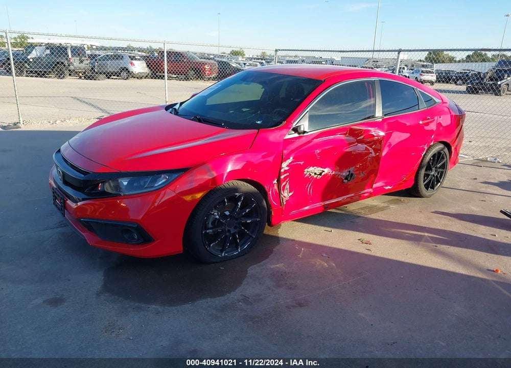 2019 HONDA CIVIC SPORT VIN: 2HGFC2F87KH593821