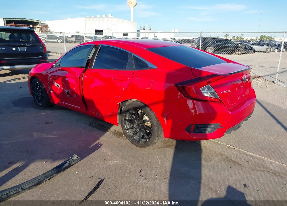 2019 HONDA CIVIC SPORT VIN: 2HGFC2F87KH593821