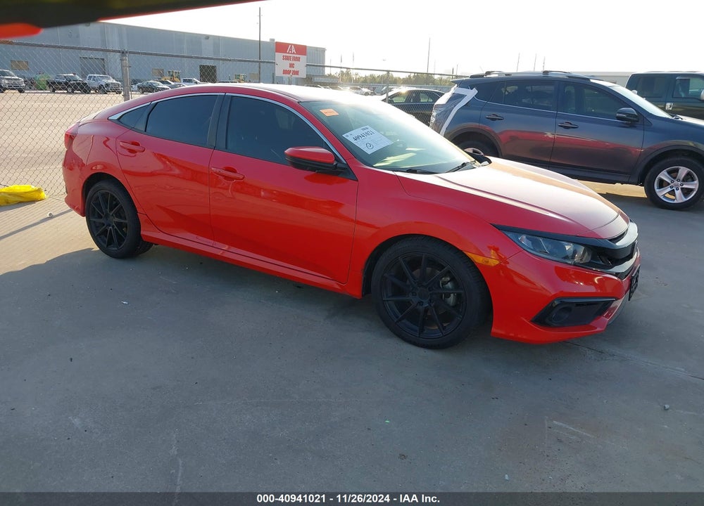 2019 HONDA CIVIC SPORT VIN: 2HGFC2F87KH593821