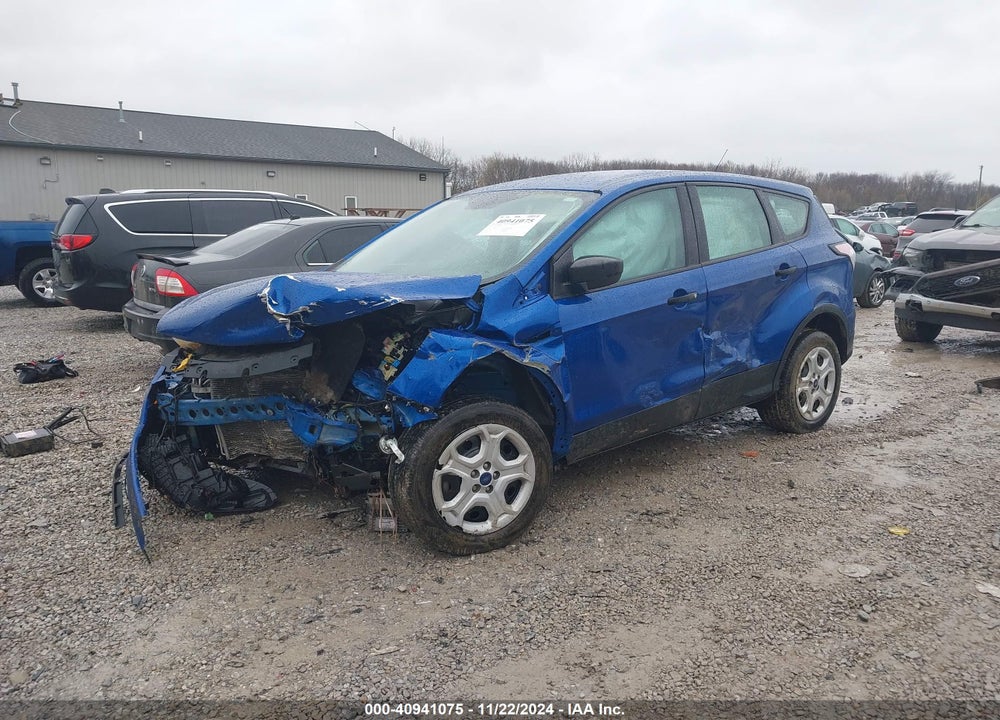 2017 FORD ESCAPE S VIN: 1FMCU0F73HUD17633
