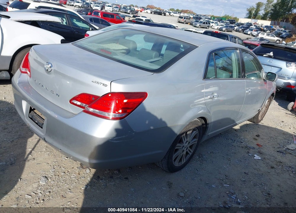 2006 TOYOTA AVALON LIMITED VIN: 4T1BK36B06U099560
