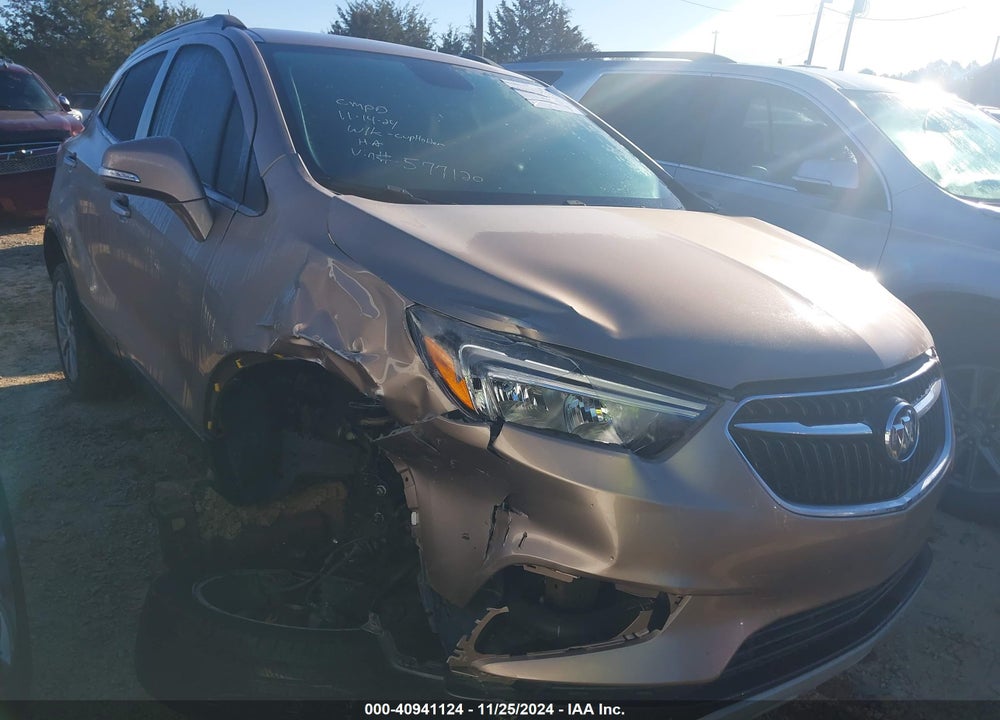 2018 BUICK ENCORE PREFERRED VIN: KL4CJASB1JB577120
