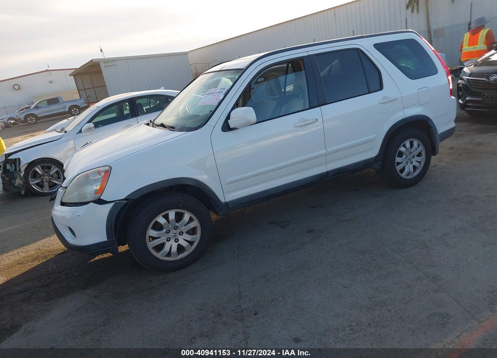 2005 HONDA CR-V SE VIN: SHSRD78975U326113
