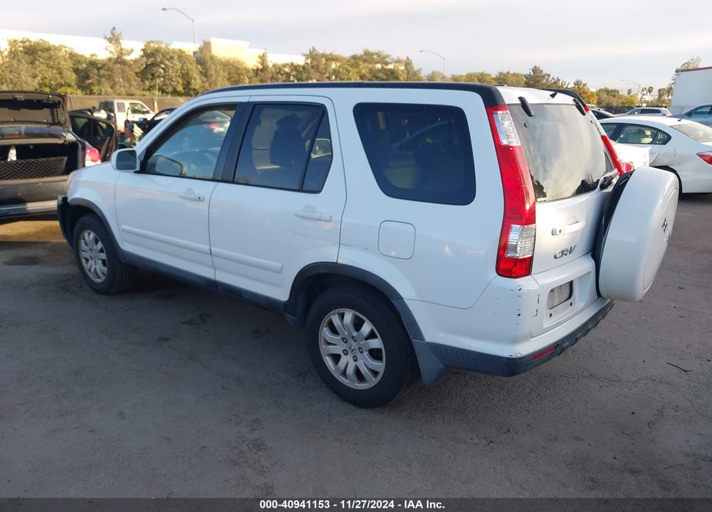 2005 HONDA CR-V SE VIN: SHSRD78975U326113