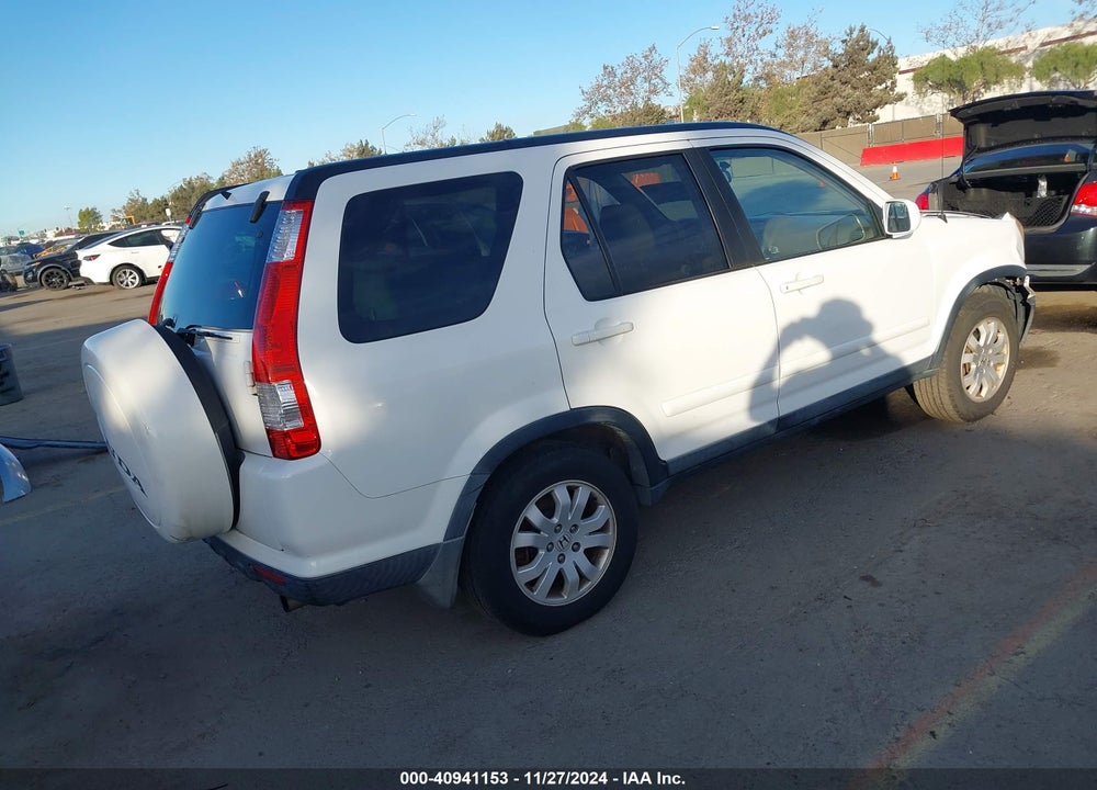 2005 HONDA CR-V SE VIN: SHSRD78975U326113