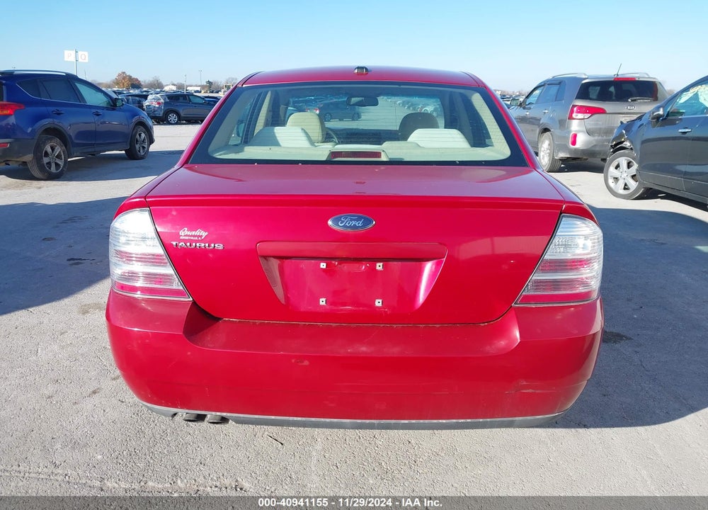 2009 FORD TAURUS VIN: 1FAHP23W39G109105