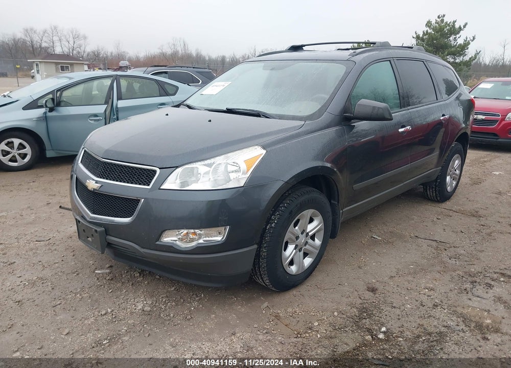 2012 CHEVROLET TRAVERSE LS VIN: 1GNKRFED0CJ298326