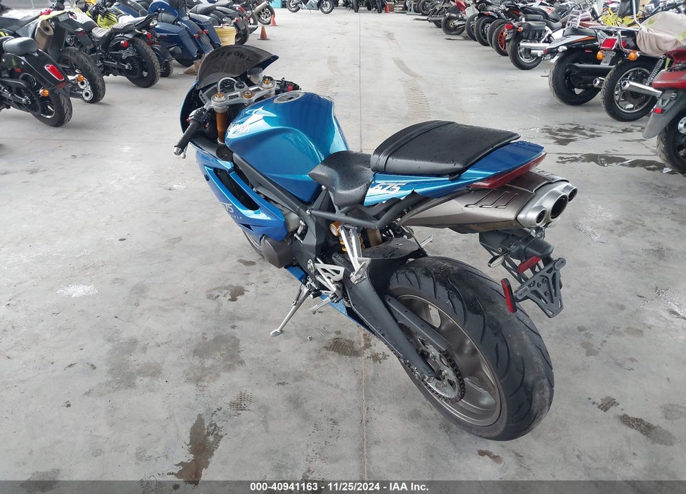 2008 TRIUMPH MOTORCYCLE DAYTONA 675 VIN: SMTD00NS98J318816