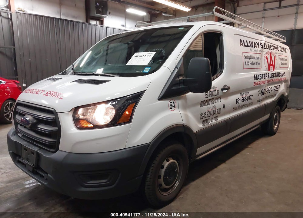 2020 FORD TRANSIT-250 CARGO VAN VIN: 1FTBR1Y89LKB70025