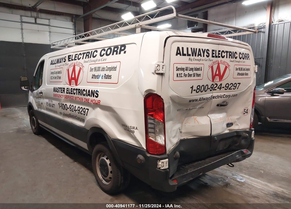 2020 FORD TRANSIT-250 CARGO VAN VIN: 1FTBR1Y89LKB70025