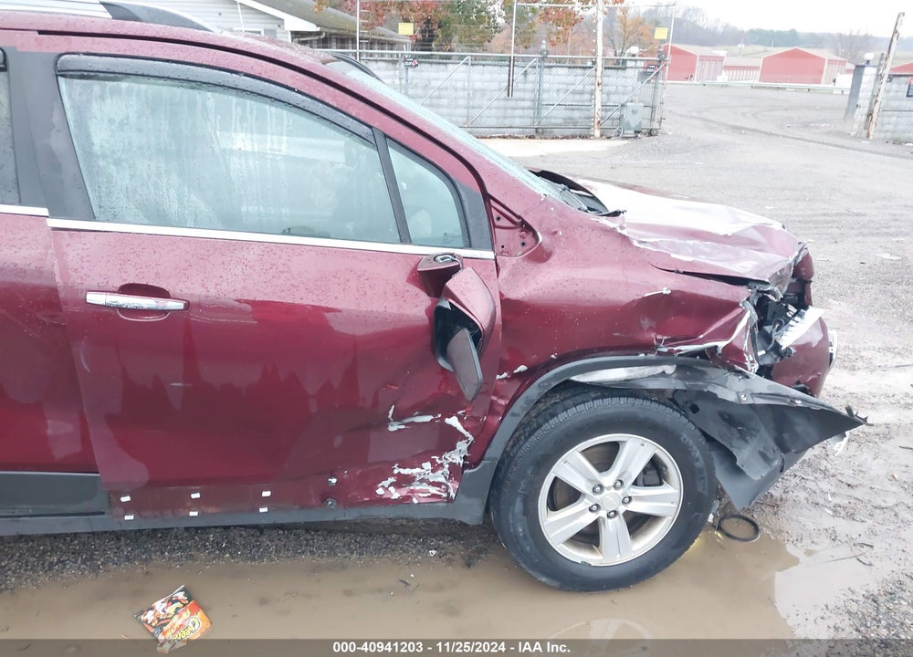 2017 CHEVROLET TRAX LT VIN: 3GNCJPSB6HL234392