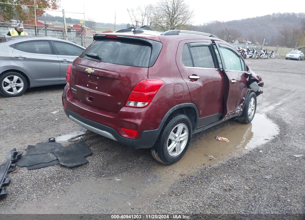 2017 CHEVROLET TRAX LT VIN: 3GNCJPSB6HL234392