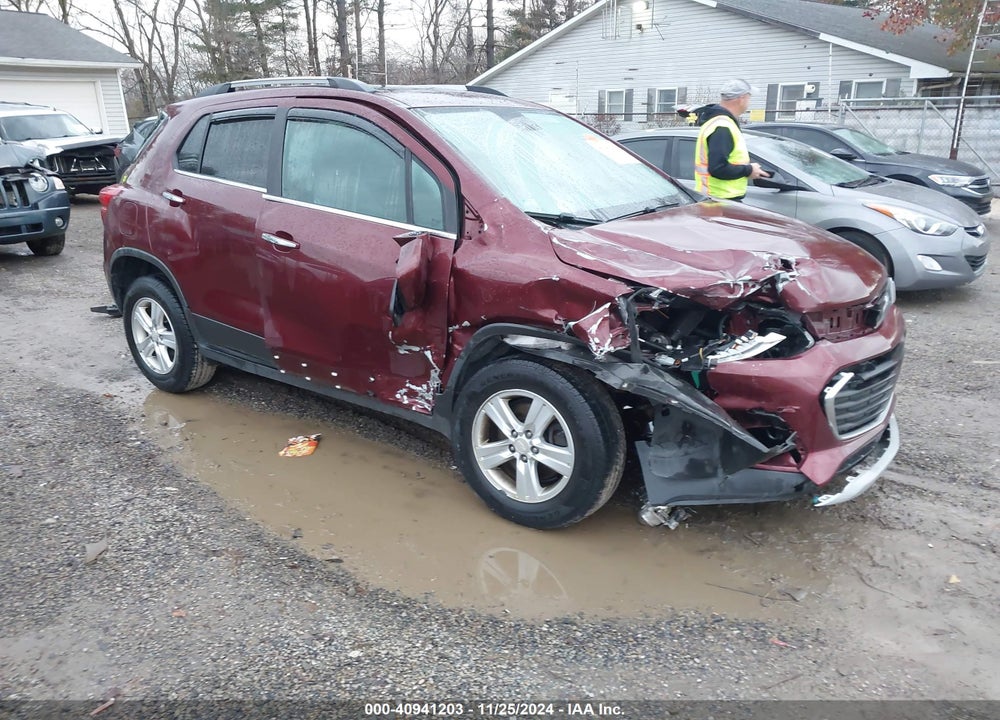2017 CHEVROLET TRAX LT VIN: 3GNCJPSB6HL234392