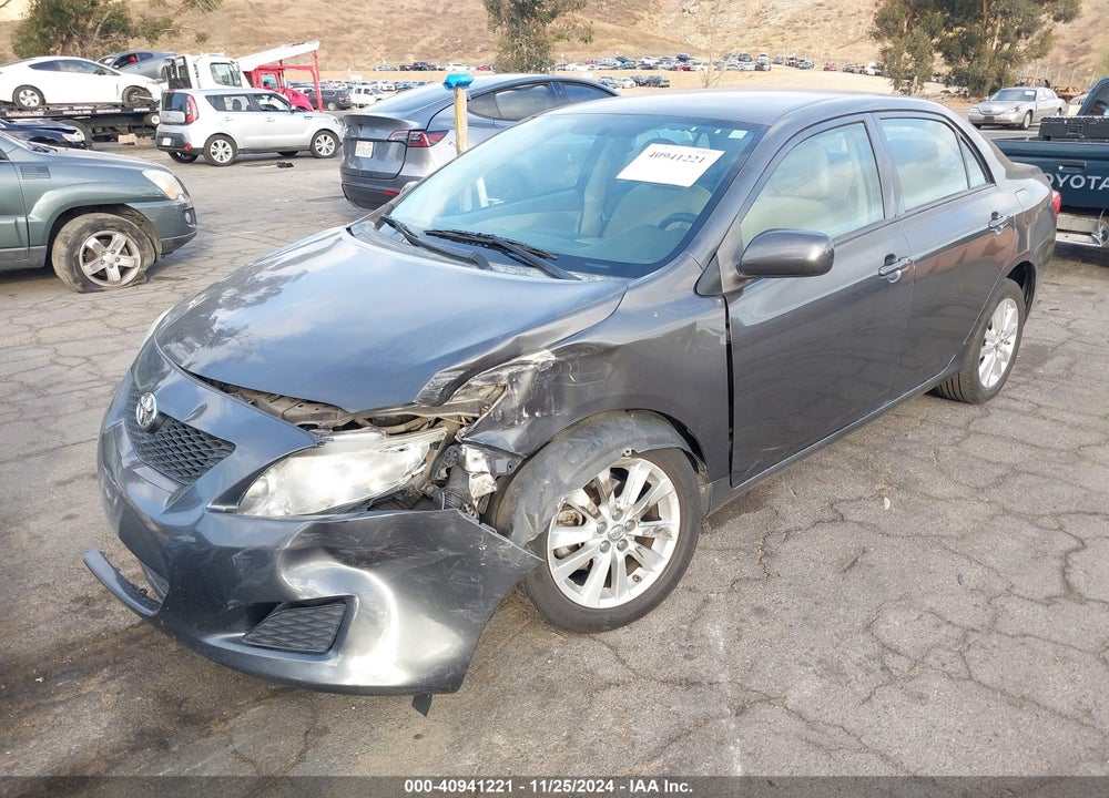 2010 TOYOTA COROLLA LE VIN: 2T1BU4EE4AC364891