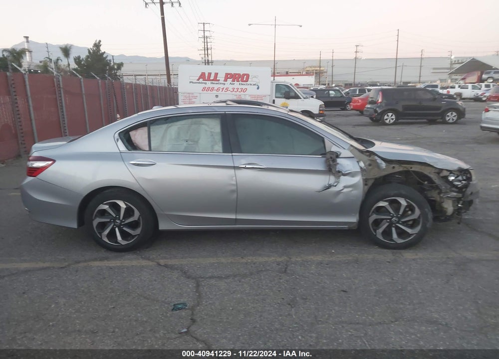 2016 HONDA ACCORD EX VIN: 1HGCR2F74GA096952