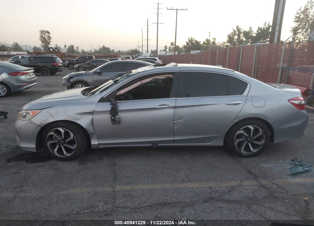 2016 HONDA ACCORD EX VIN: 1HGCR2F74GA096952