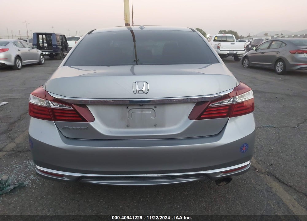 2016 HONDA ACCORD EX VIN: 1HGCR2F74GA096952