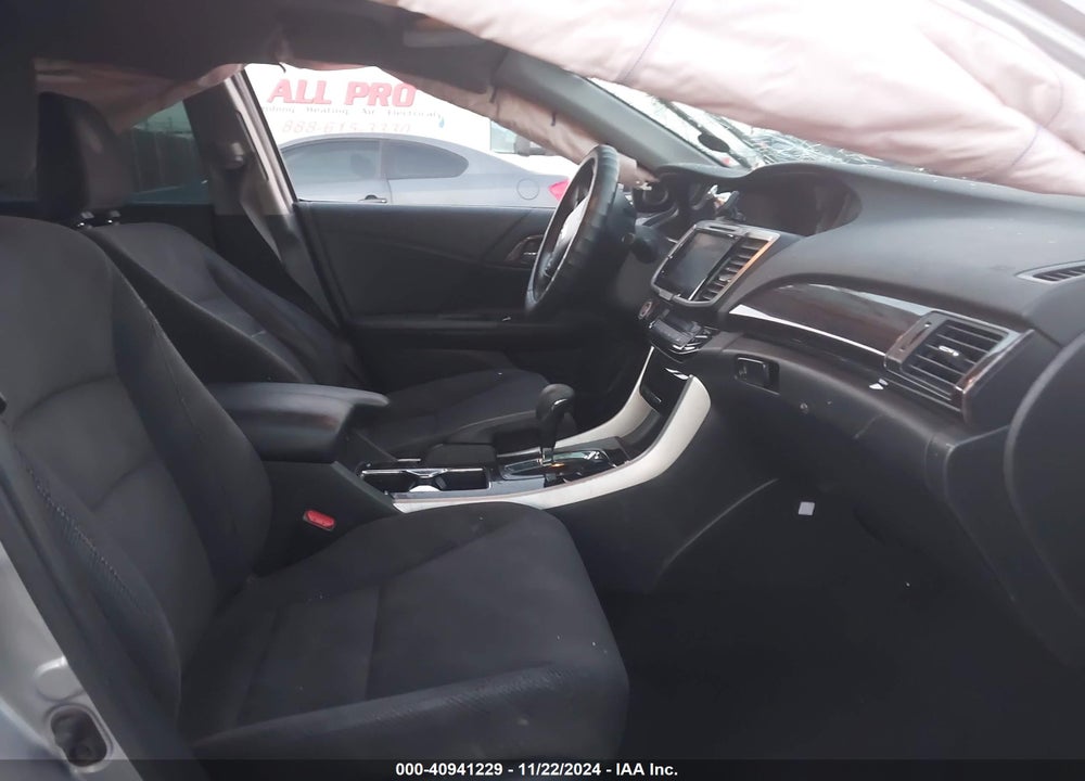 2016 HONDA ACCORD EX VIN: 1HGCR2F74GA096952