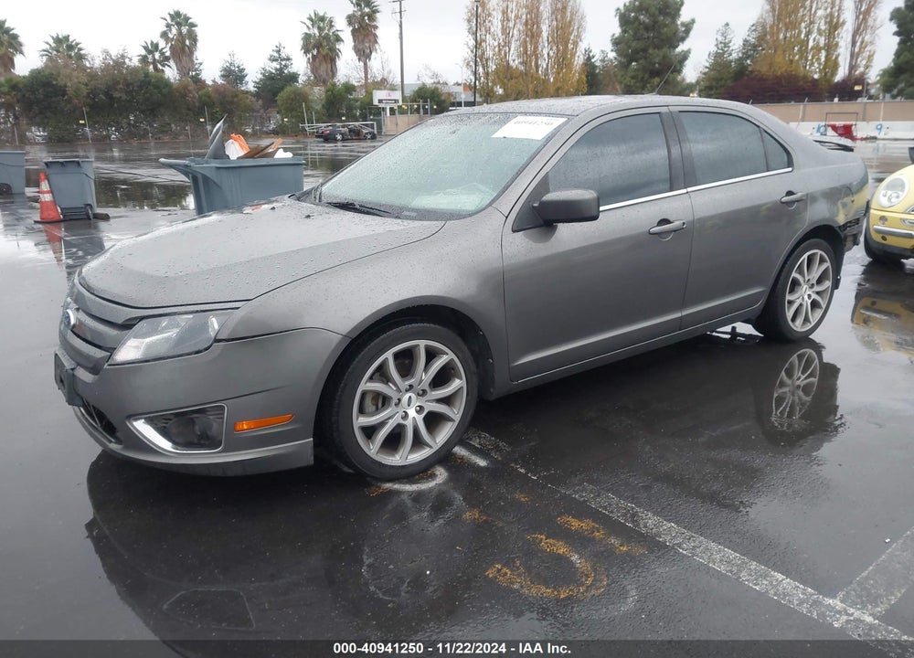 2012 FORD FUSION SE VIN: 3FAHP0HG3CR248141