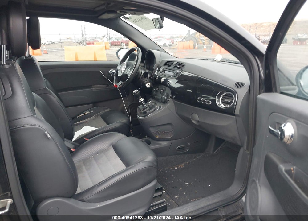 2012 FIAT 500 SPORT VIN: 3C3CFFBR6CT100500