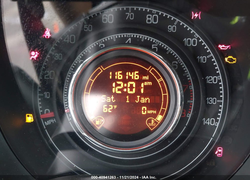 2012 FIAT 500 SPORT VIN: 3C3CFFBR6CT100500